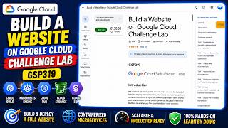 Build a Website on Google Cloud Challenge Lab | GSP319 | WORKING SOLUTION | #googlecloudarcade