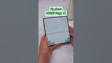 Double the screens, double the productivity! #HONORMagicV2 makes multitasking a breeze. #HONOR