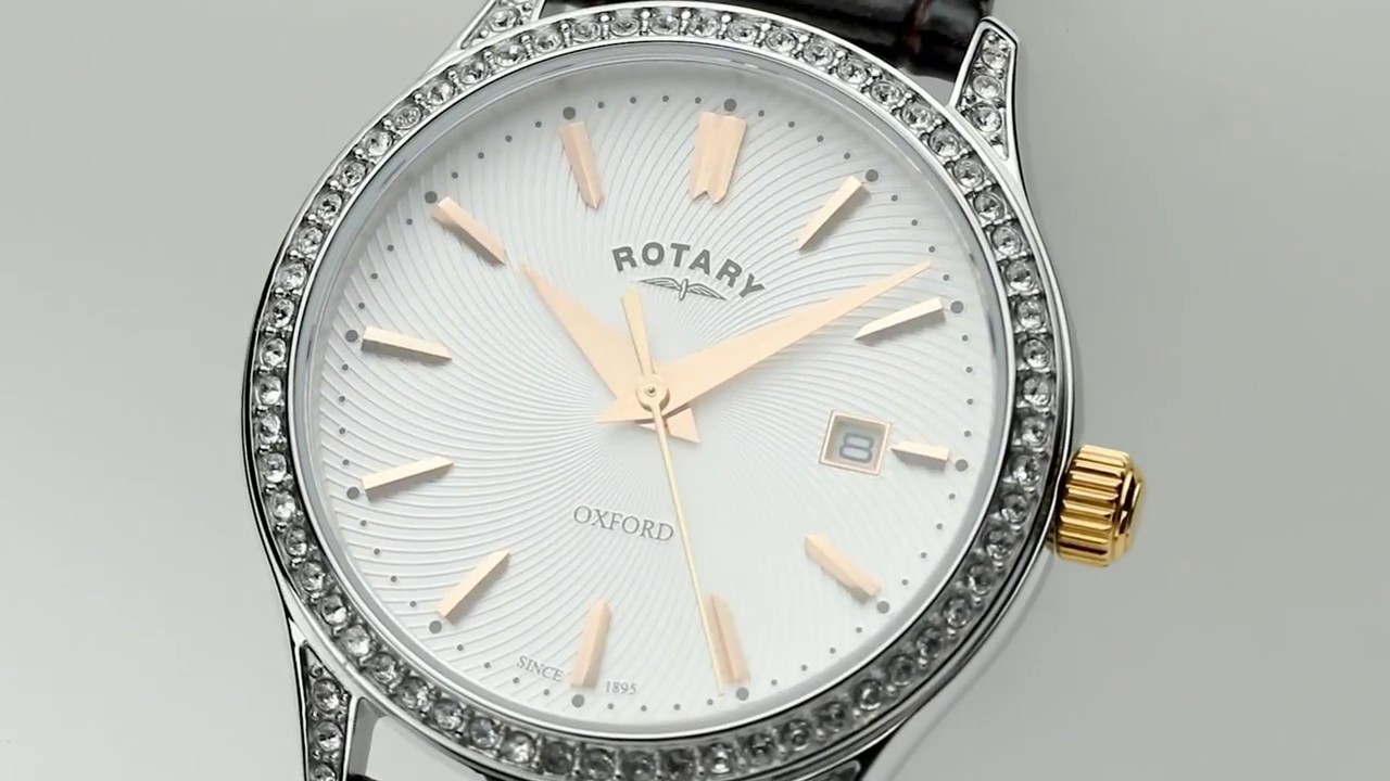 Rotary Stainless Steel Oxford Ladies Quartz Watch LS05092/02
