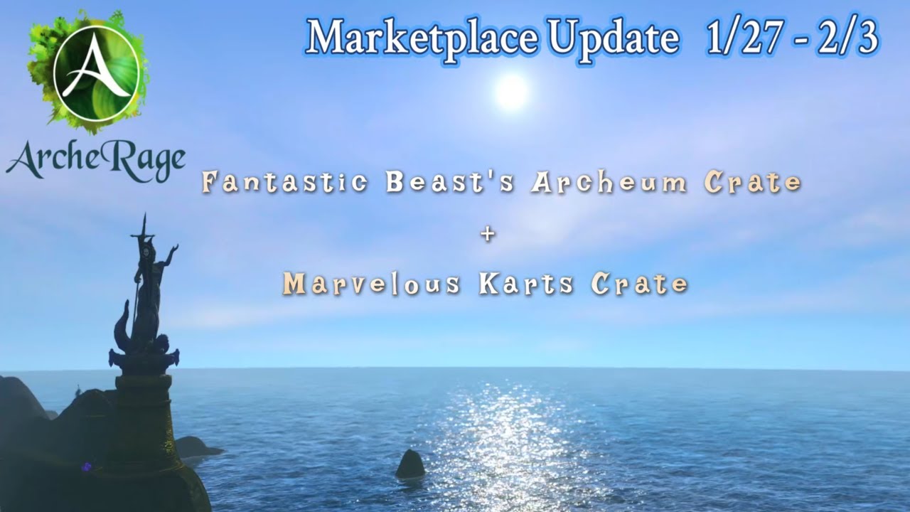 Archerage marketplace update 1/27 - 2/3