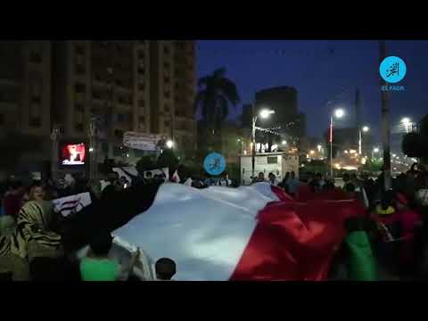 المئات من أهالي زفتي في الغربية يحتفلون بفوز الرئيس السيسي بفترة رئاسية ثانية