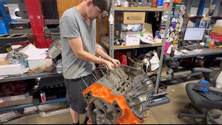 512 CUBIC INCH TWIN TURBO DUSTER! ENGINE ASSEMBLY TIME!!