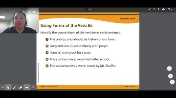 Into Reading Second Grade Grammar Module 6 Week 3 Lesson 13