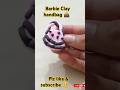 How to Make Easy Clay Barbie Handbag 👜😁#shorts #viralshorts #shortsfeed #trending