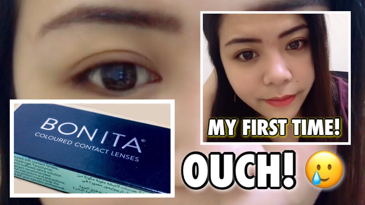Contact Lenses for Beginners BONITA Contact Lenses Ela Pantaleon