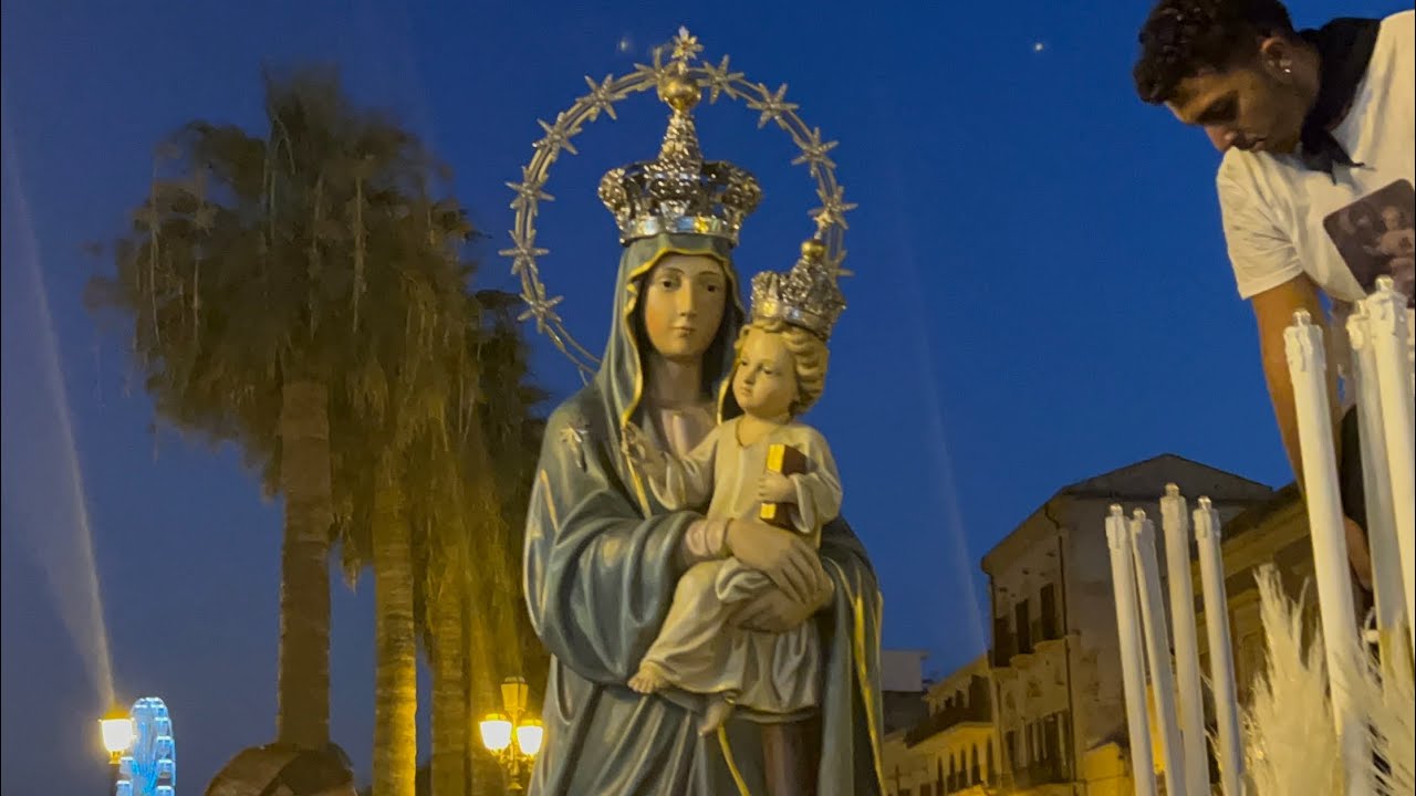 Processione Madonna della Neve Milazzo 11/08/2024 Parte 1