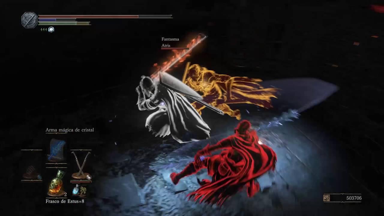 Gankers  y Arma magica de cristal