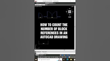 How to count blocks in AutoCAD | Autocad how to count blocks #autocad