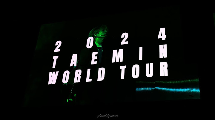 TAEMIN THE 5TH MINI ALBUM & WORLD TOUR 2024 AUGUST COMING SOON