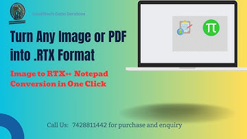 Convert Any Image to RTX++ Notepad FAST — Complete Tutorial Image → RTX++ Notepad: 1-Click
