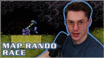 WHAT A TRYHARD | Map Rando Race | Super Metroid
