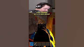 1V12 ONLINE RAID😳 #xkevv #rust #shorts