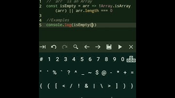 check if an array is empty #shorts #codingshorts