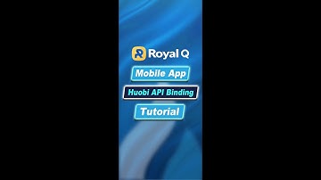 How to Connect Royal Q Robot to your Huobi Exchange ( V4.2.0 )