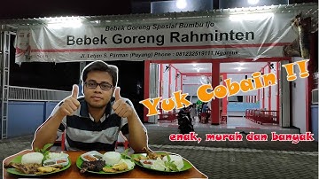 BEBEK E GUEDI REK , ENAK DAN MURAH, SEPI KARENA PANDEMI, YUK RAMAIKAN BEBEK GORENG RAHMINTEN NGANJUK