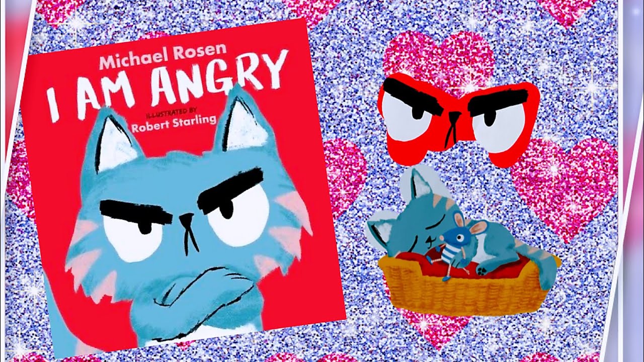 英语绘本 I Am Angry By: Michael Rosen, Robert Starling (Illustrator) 小宝读绘本