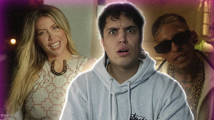 REACCIÓN a Wanda Nara x L-Gante - Amor Verdadero Remix