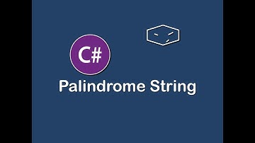 palindrome string in c#