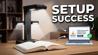 Unboxing Setting Up Software Launch Guide Key Notes----Czur Et Max