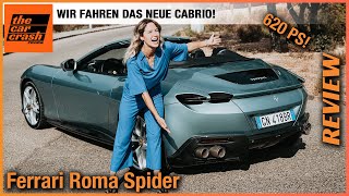 Ferrari Roma Spider im Test (2024) So gut ist das NEUE Cabrio mit 620 PS! Fahrbericht | Review | V8