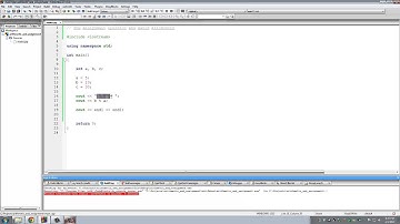 C++ Programming Tutorials: 5 - Assigment Operator And Basic Arithmetic