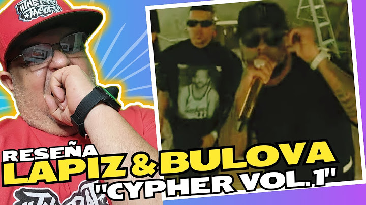 BULOVA, LAPIZ CONCIENTE "CYPHER VOL.1" (RESEÑA) AHORA SI APRETO EL RAP DOMINICANO
