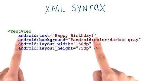 How to become Android developer-12 XML Syntax |AJ Tech|