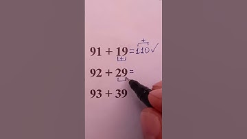 One Trick Every Math Genius Knows #maths #mathtrick #mathematics #mathematica #mathstricks