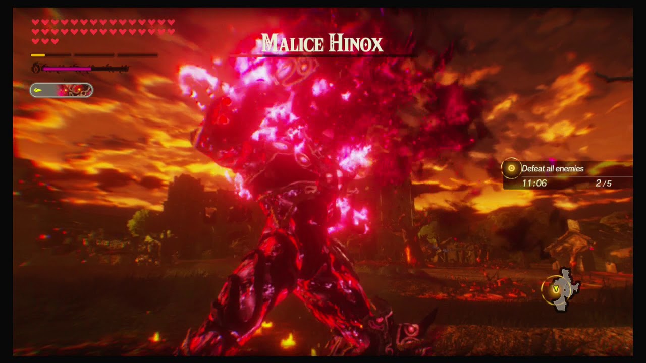 Hyrule Warriors Age Of Calamity Maxed Out Calamity Ganon Gameplay