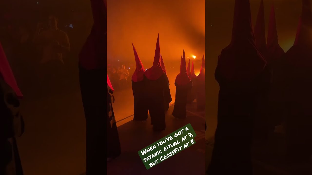 Satanic Ritual At 7 But CrossFit 8 Shorts