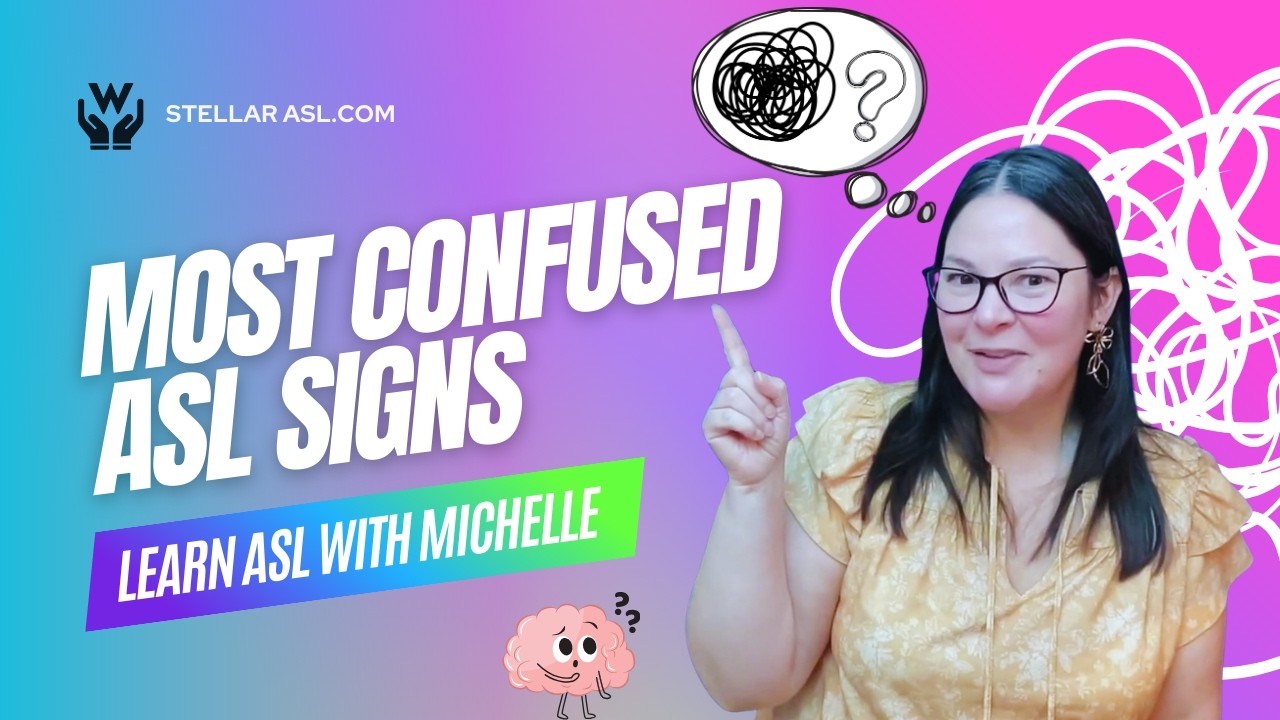Sign Language Confusion 10 Signs Beginners Confuse (And How to Fix Them) - YouTube