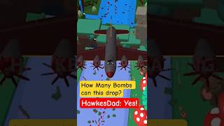 Roblox Build a Boat for Treasure Bomber Airplane by HawkesDad shows its power! #roblox #babft