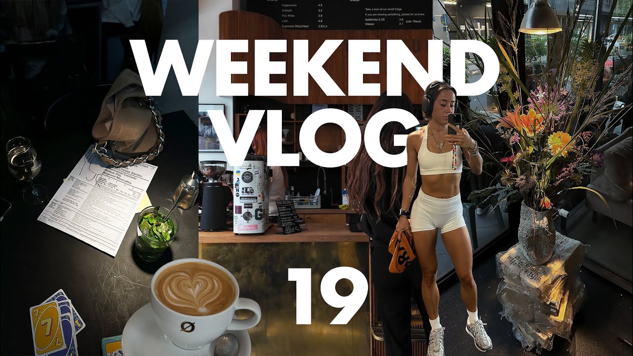 Todes enspanntes Wochende | GRWM, Events, Kaffee, Gym, Düsseldorf & Outfits | Wochende Vlog