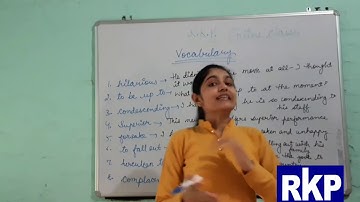 Grade 9 | English - Practice Assignment (Vocab Discussion) | Video-1 | by Ms.Jyoti