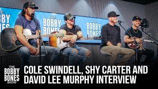 Shy Carter, Cole Swindell, And David Lee Murphy Talk About Their Collab Beer With My Friends