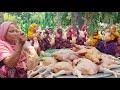 100 KG Chicken Polao Mixed Rice - Village Style Different Types Biryani Recipe of Ladies