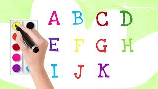 Easy English Learning video | Alphabets A to Z with colours| Alphabets A to Z |20230614 01
