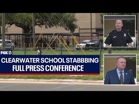 Full news conference: Countryside High School stabbing