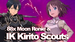 88x Moon Ronie &amp; IK Kirito Ronie Scouts | Sword Art Online: ARS [SAOARS]
