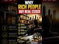 Why Rich People Buy Real Estate 🏠💰 #AssetsVsLiabilities #RealEstateInvesting #RichHackDaily