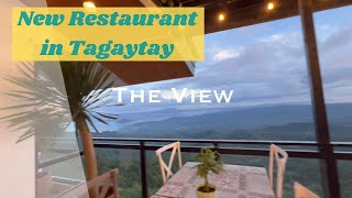 THE VIEW - New Restaurant in Tagaytay Overlooking Taal