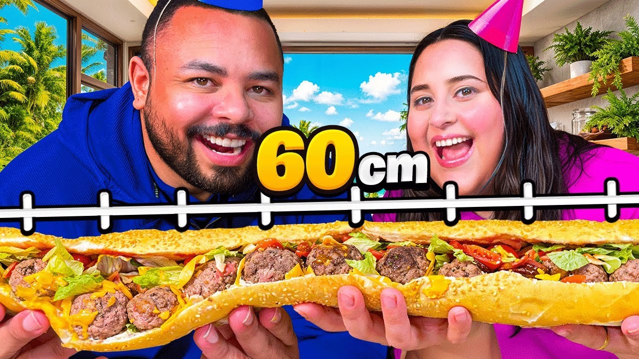 BAGUETE GIGANTE - ANIVERSÁRIO 