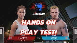 Undisputed! First Play Test, Day 1 was rough! (Beta Test Gameplay)