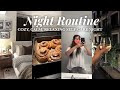 cozy night routine💤🌙  unwind with me, soothing skincare routine, self-care &amp; relaxing habits