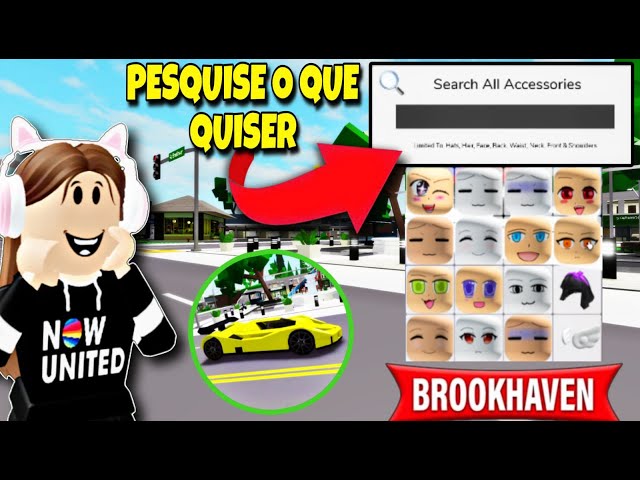 Eu CRIEI um BROOKHAVEN da NATASHA PANDA! (Roblox) 