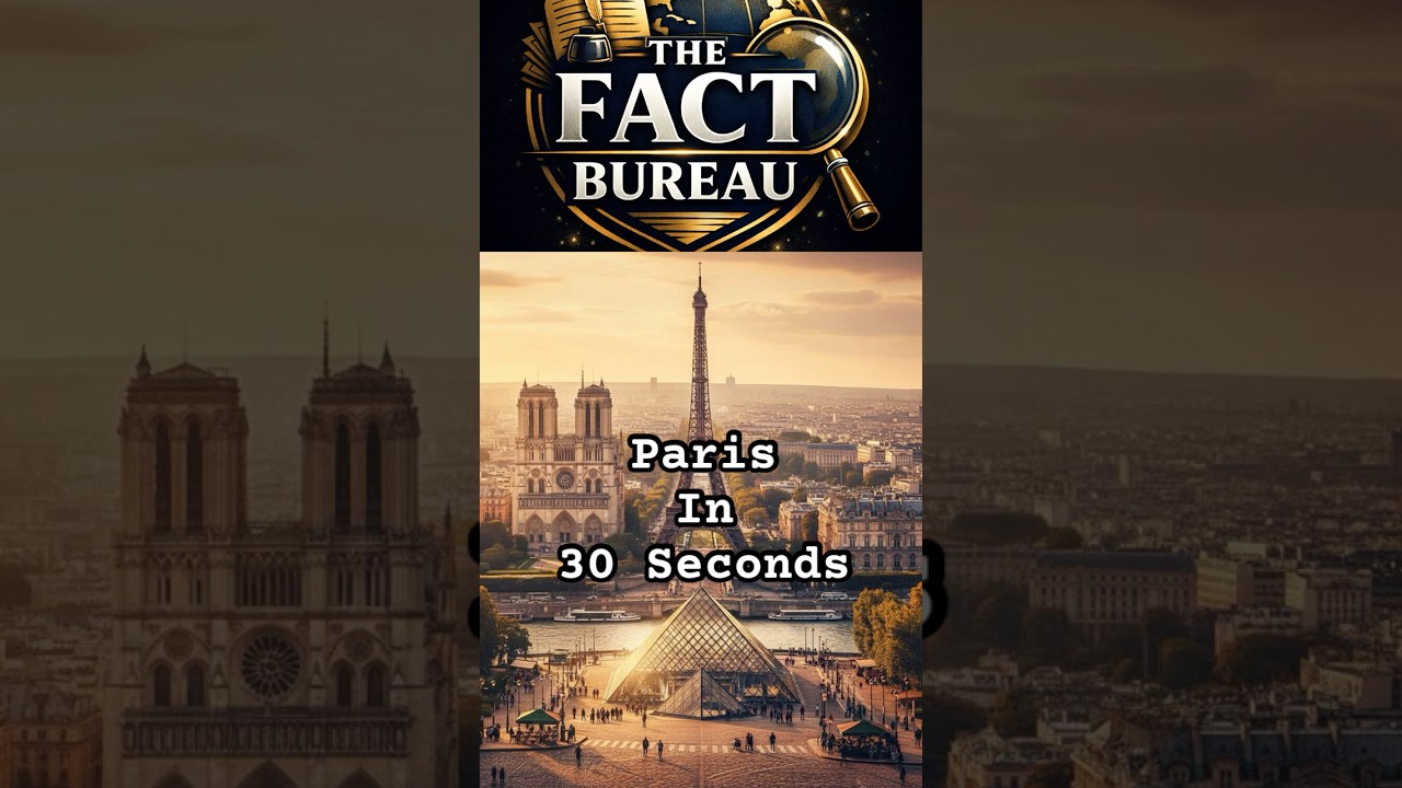 Paris in 30 Seconds! 🇫🇷 #paris #france #cityoflight #shorts #travel
