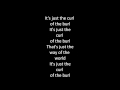 Mastodon- Curl of the burl (lyrics)