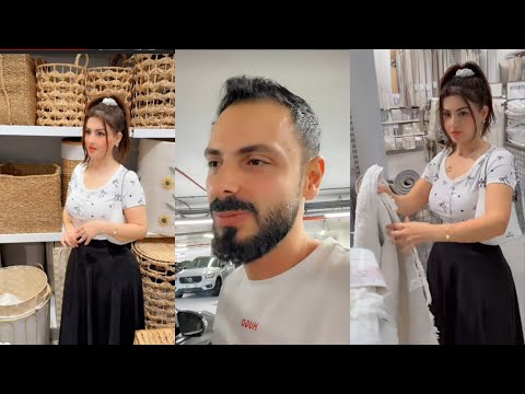 نور وعصام جينا عالمول نتسوق مشتريات البيت لنوشه وأم عصام