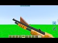 Simple guns addon in Minecraft PE - Mcpe - Weapons - machines guns - 3D