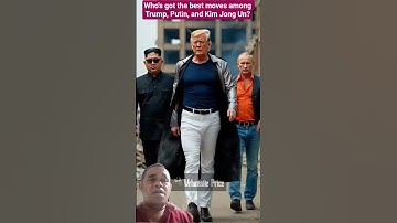 Thumbnail of "Presidents Groove to Stayin Alive!#StayinAlive#PresidentialDance#Trump#Putin#KimJongUn#Funny#Shorts